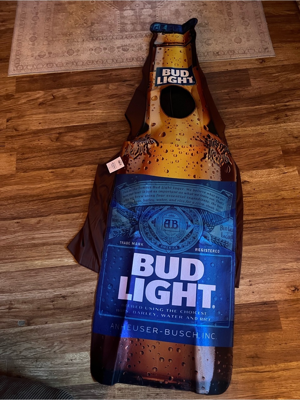 Budlight Beverage Adult 21+ Halloween Costume Unisex Size S/XL New in Package